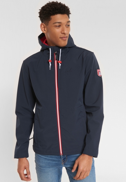 Softshelljacke navy red - Derbe